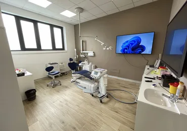 Seconda sala operativa con monitor per la visualizzazione delle immagini