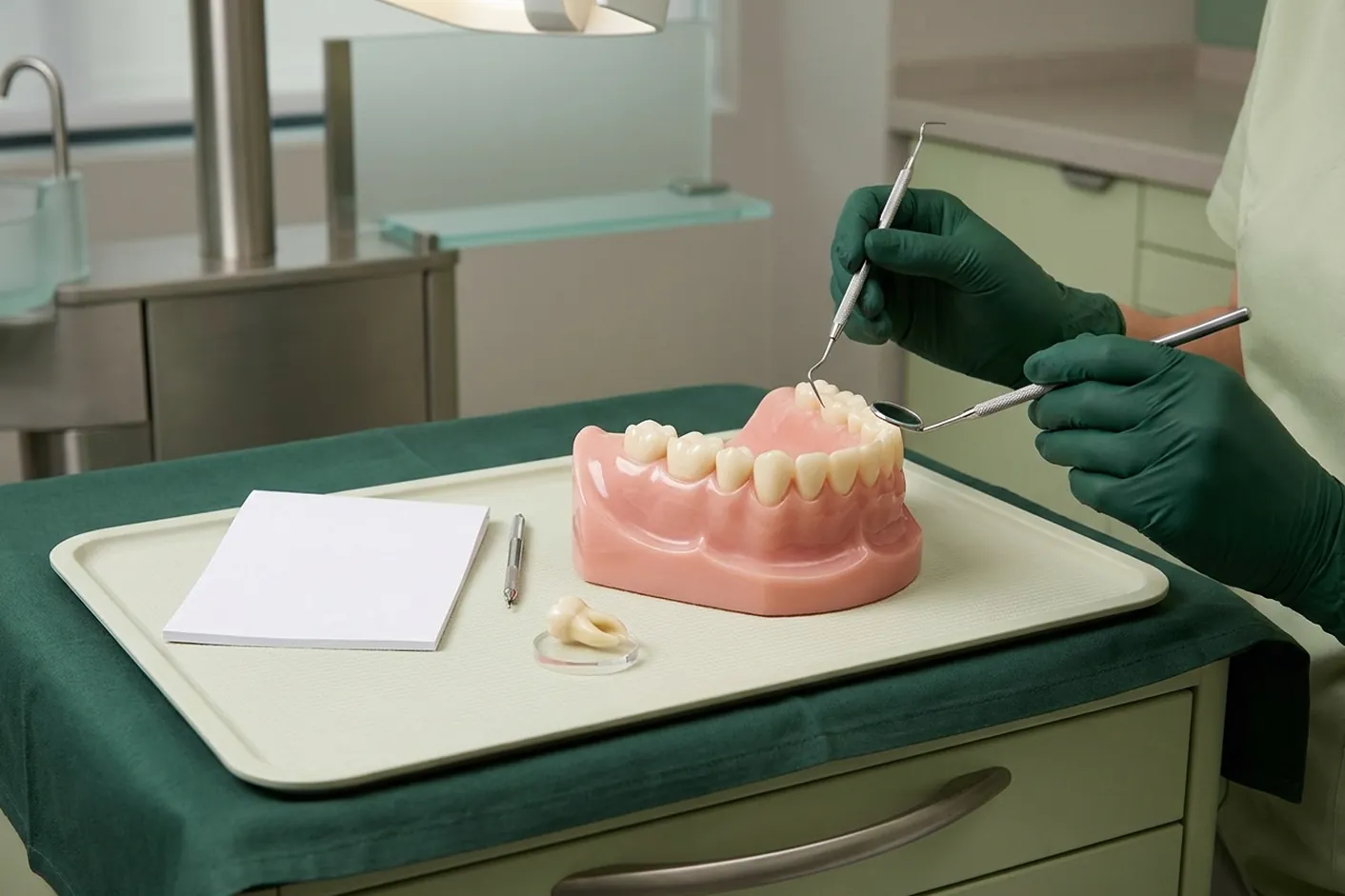Render clinico del preventivo scritto consegnato dopo la visita