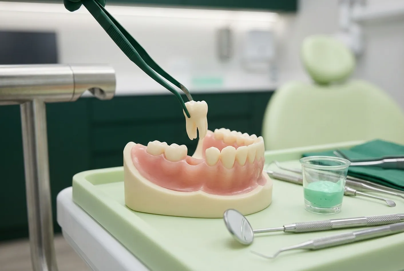 Estrazione denti a Pisa: render clinico della pagina del trattamento