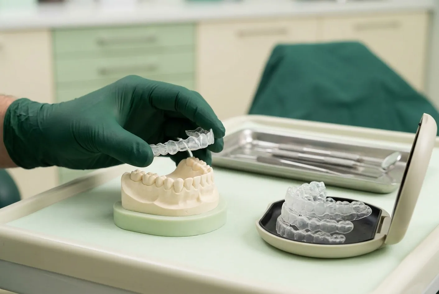 Invisalign a Pisa: la scansione delle arcate nello studio di Via Carducci a Ghezzano