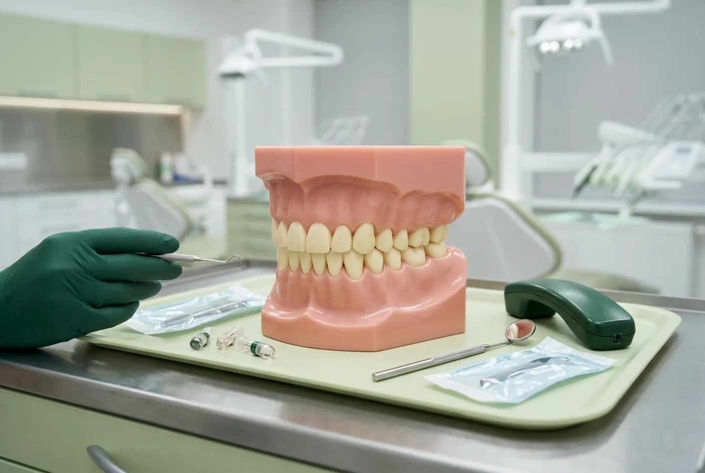 Pronto soccorso dentistico a Pisa: l'ingresso dello studio di Via Carducci a Ghezzano